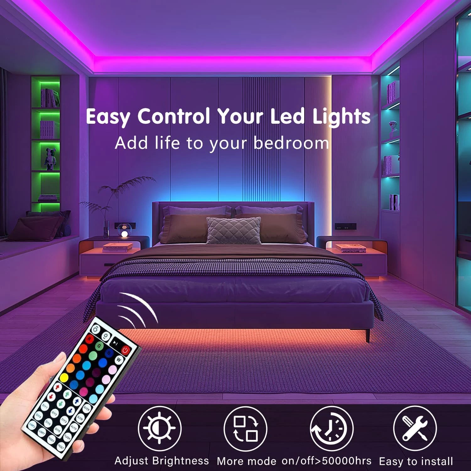 Colorful LED Strip Lights